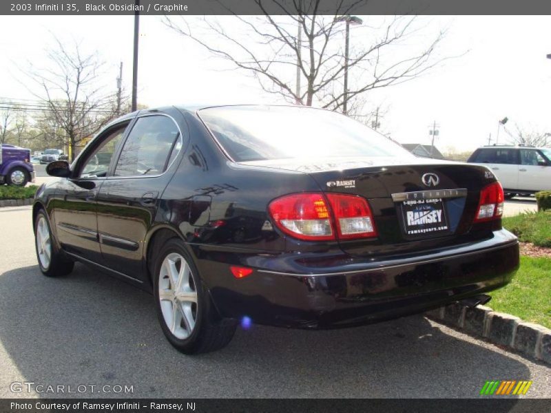 Black Obsidian / Graphite 2003 Infiniti I 35