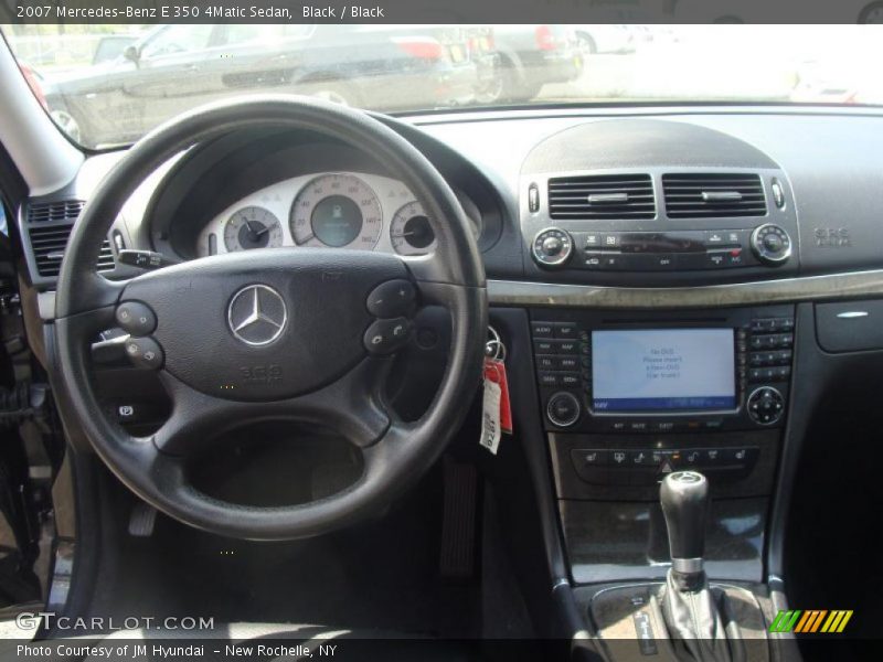 Black / Black 2007 Mercedes-Benz E 350 4Matic Sedan