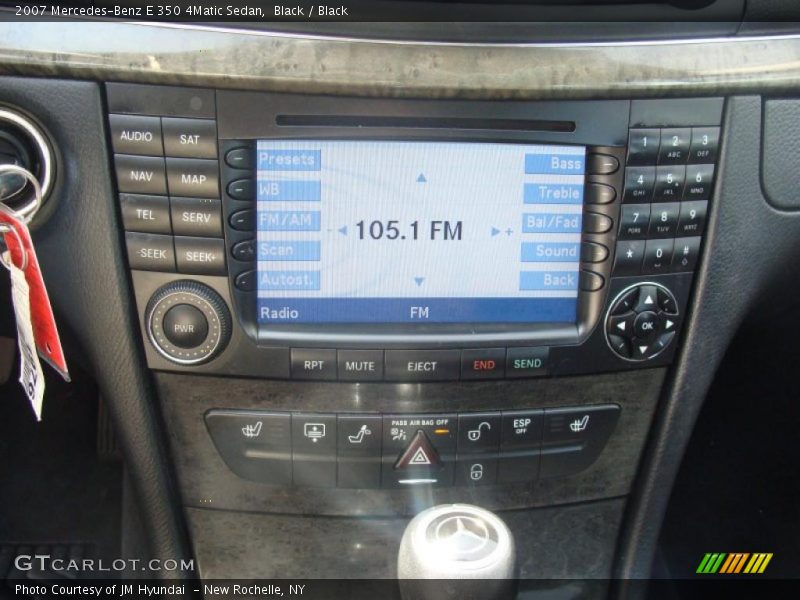 Black / Black 2007 Mercedes-Benz E 350 4Matic Sedan