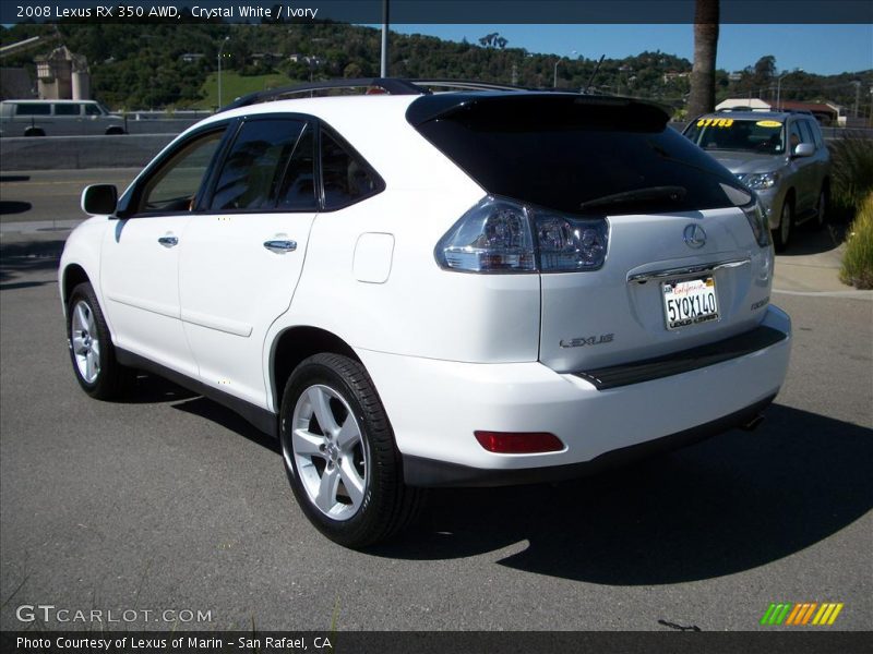 Crystal White / Ivory 2008 Lexus RX 350 AWD