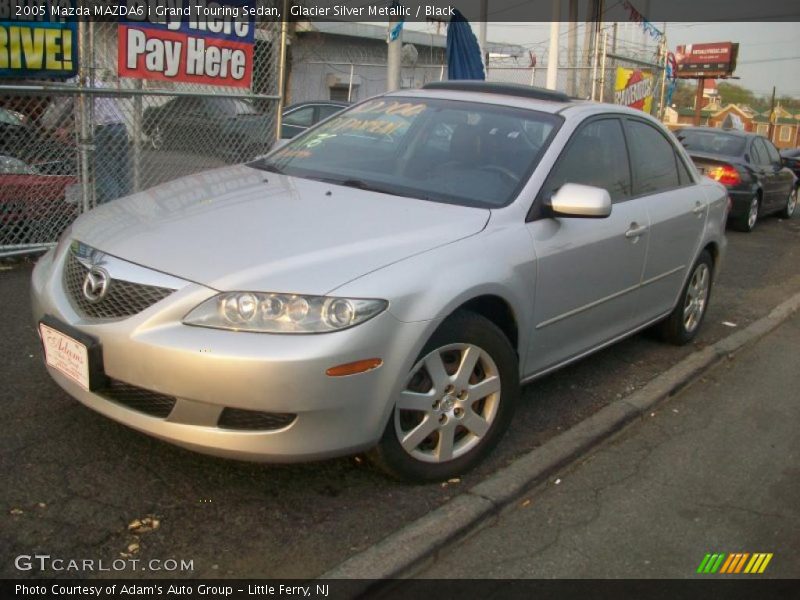Glacier Silver Metallic / Black 2005 Mazda MAZDA6 i Grand Touring Sedan