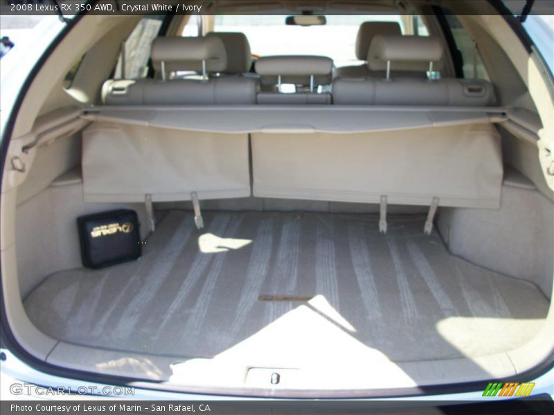 Crystal White / Ivory 2008 Lexus RX 350 AWD