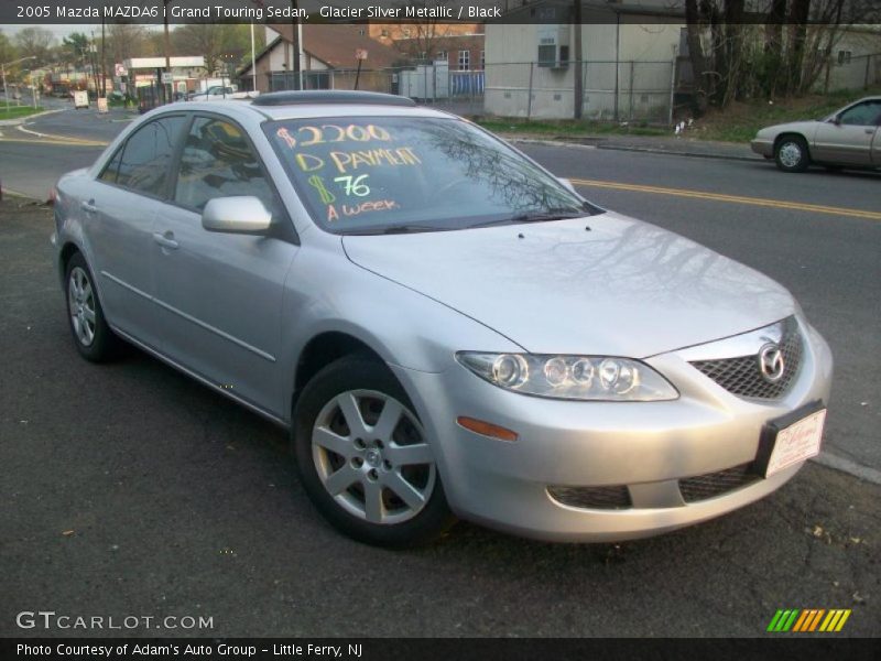 Glacier Silver Metallic / Black 2005 Mazda MAZDA6 i Grand Touring Sedan