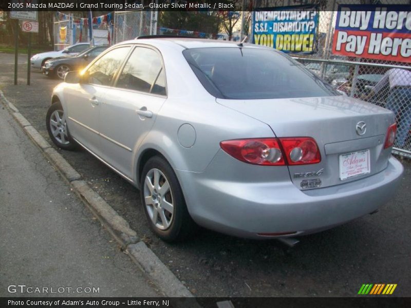 Glacier Silver Metallic / Black 2005 Mazda MAZDA6 i Grand Touring Sedan