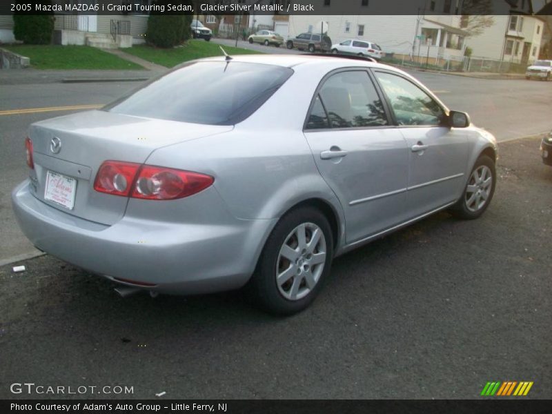 Glacier Silver Metallic / Black 2005 Mazda MAZDA6 i Grand Touring Sedan