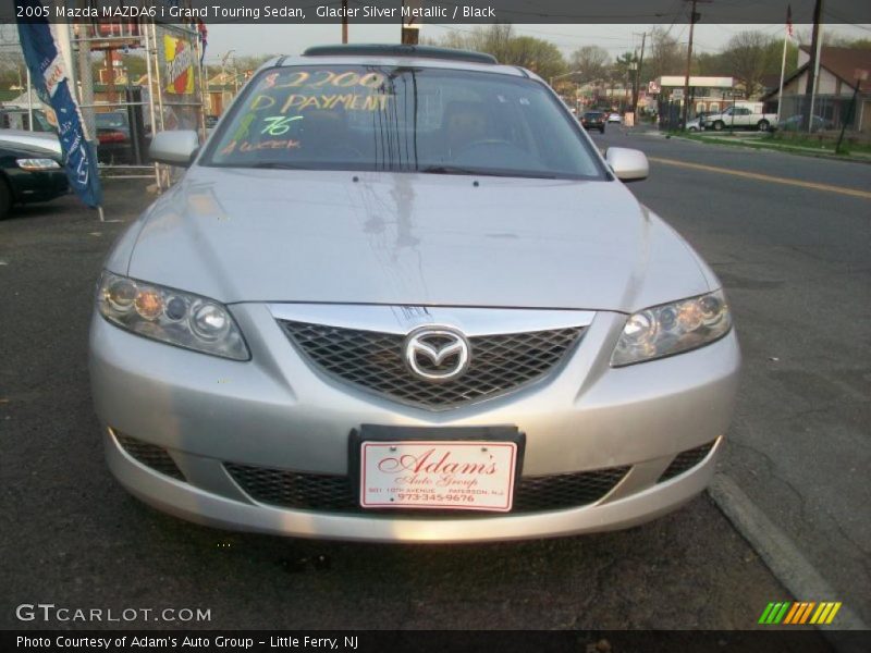 Glacier Silver Metallic / Black 2005 Mazda MAZDA6 i Grand Touring Sedan