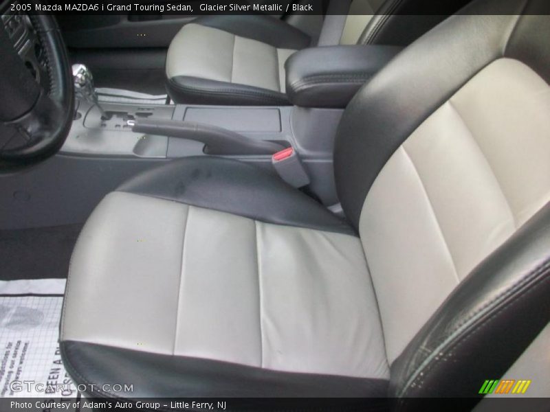 Glacier Silver Metallic / Black 2005 Mazda MAZDA6 i Grand Touring Sedan