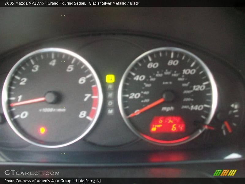 Glacier Silver Metallic / Black 2005 Mazda MAZDA6 i Grand Touring Sedan