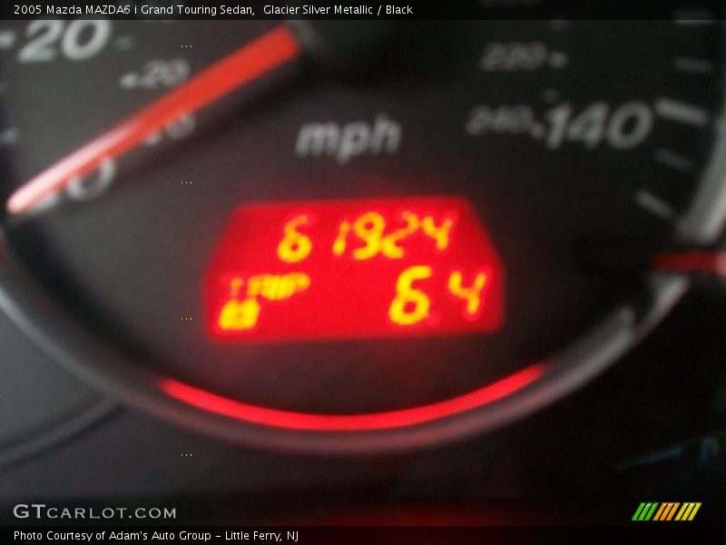 Glacier Silver Metallic / Black 2005 Mazda MAZDA6 i Grand Touring Sedan