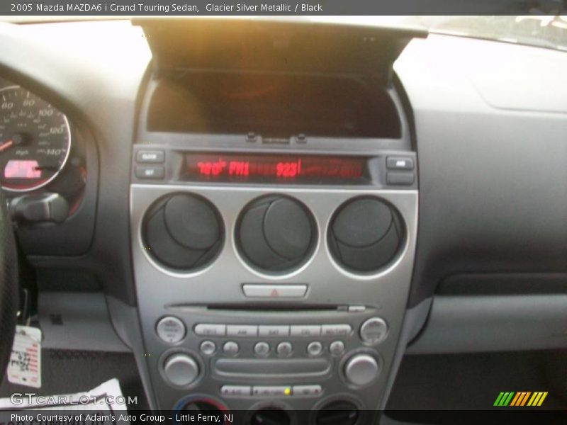 Glacier Silver Metallic / Black 2005 Mazda MAZDA6 i Grand Touring Sedan