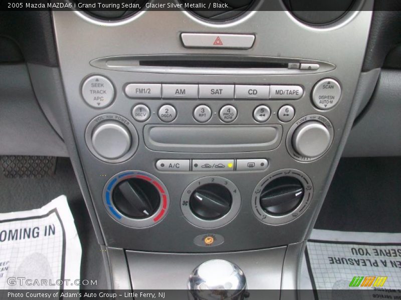 Glacier Silver Metallic / Black 2005 Mazda MAZDA6 i Grand Touring Sedan