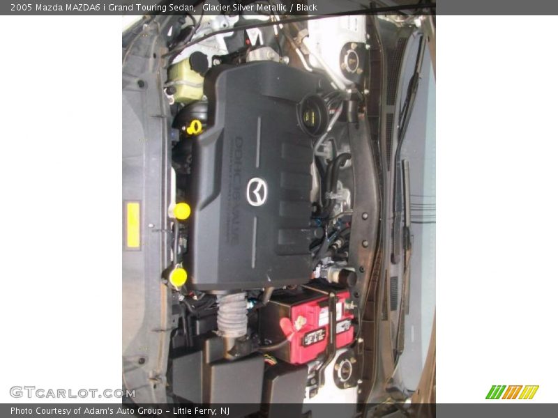 Glacier Silver Metallic / Black 2005 Mazda MAZDA6 i Grand Touring Sedan