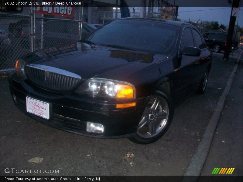 Black / Deep Charcoal 2002 Lincoln LS V8
