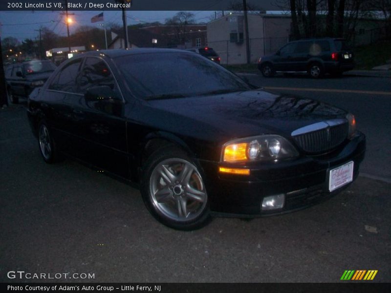Black / Deep Charcoal 2002 Lincoln LS V8