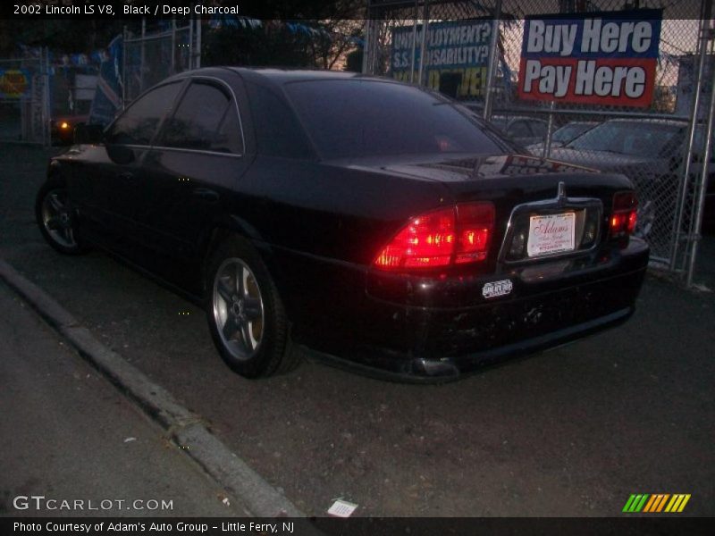 Black / Deep Charcoal 2002 Lincoln LS V8