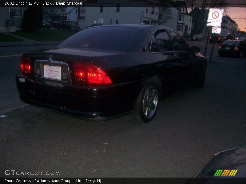 Black / Deep Charcoal 2002 Lincoln LS V8