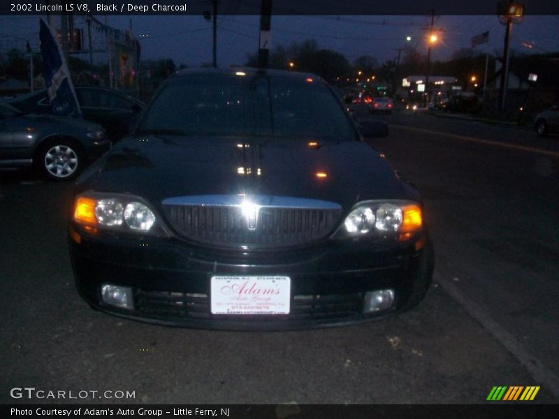 Black / Deep Charcoal 2002 Lincoln LS V8