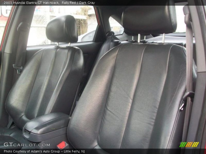 Rally Red / Dark Gray 2003 Hyundai Elantra GT Hatchback