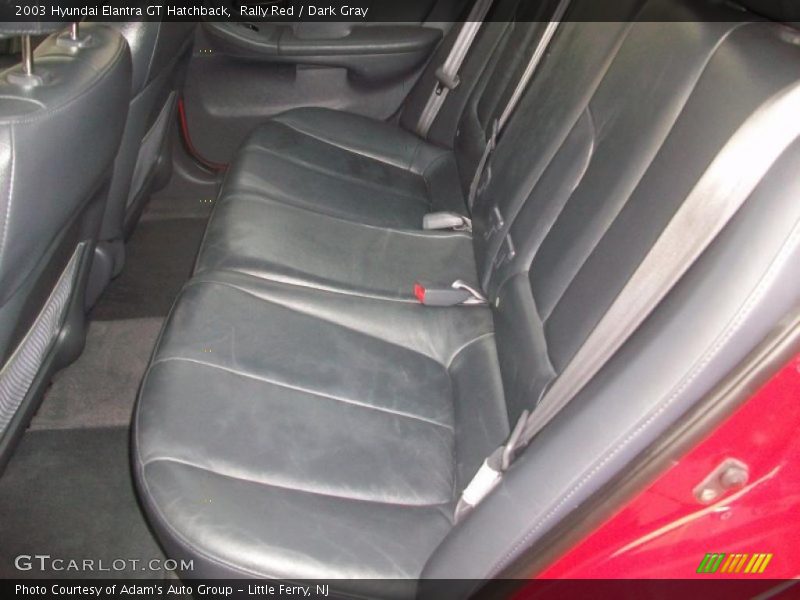 Rally Red / Dark Gray 2003 Hyundai Elantra GT Hatchback