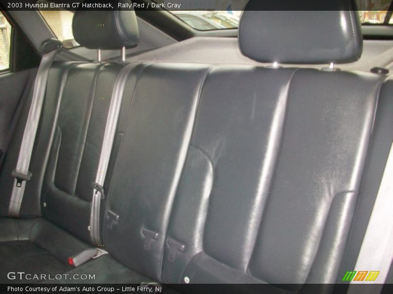 Rally Red / Dark Gray 2003 Hyundai Elantra GT Hatchback