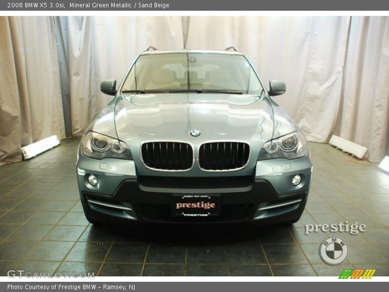 Mineral Green Metallic / Sand Beige 2008 BMW X5 3.0si
