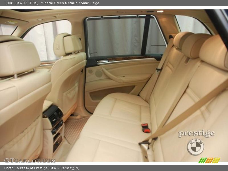 Mineral Green Metallic / Sand Beige 2008 BMW X5 3.0si