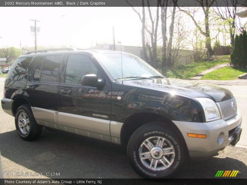 Black / Dark Graphite 2002 Mercury Mountaineer AWD
