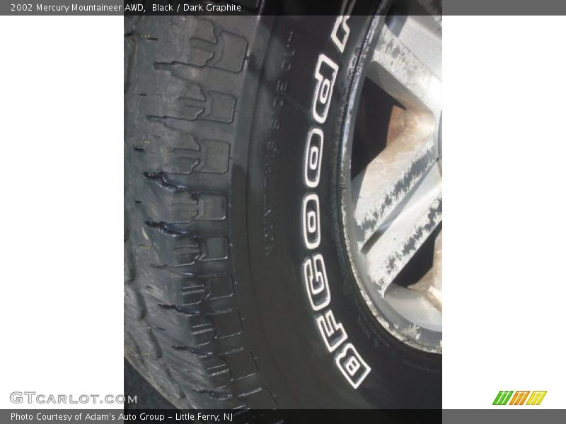 Black / Dark Graphite 2002 Mercury Mountaineer AWD