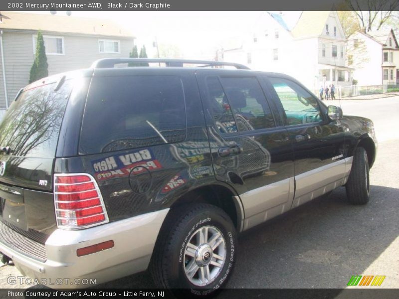 Black / Dark Graphite 2002 Mercury Mountaineer AWD