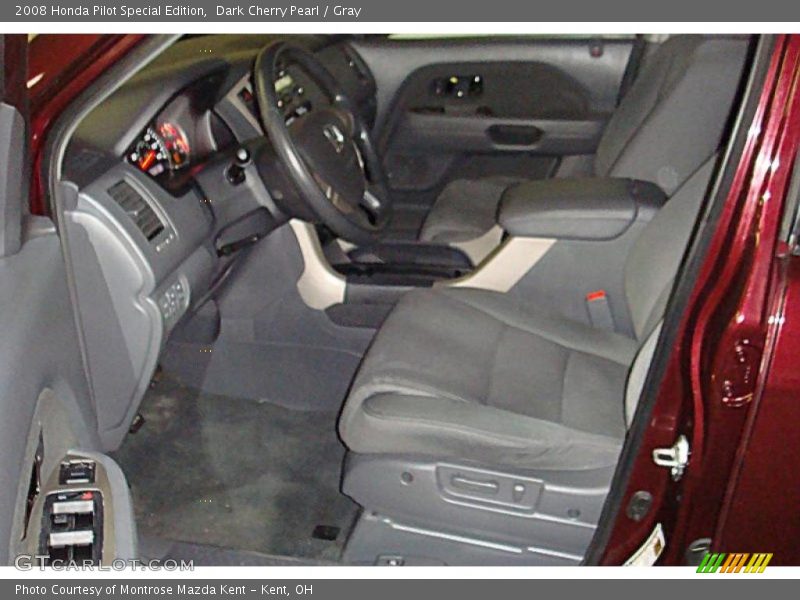 Dark Cherry Pearl / Gray 2008 Honda Pilot Special Edition