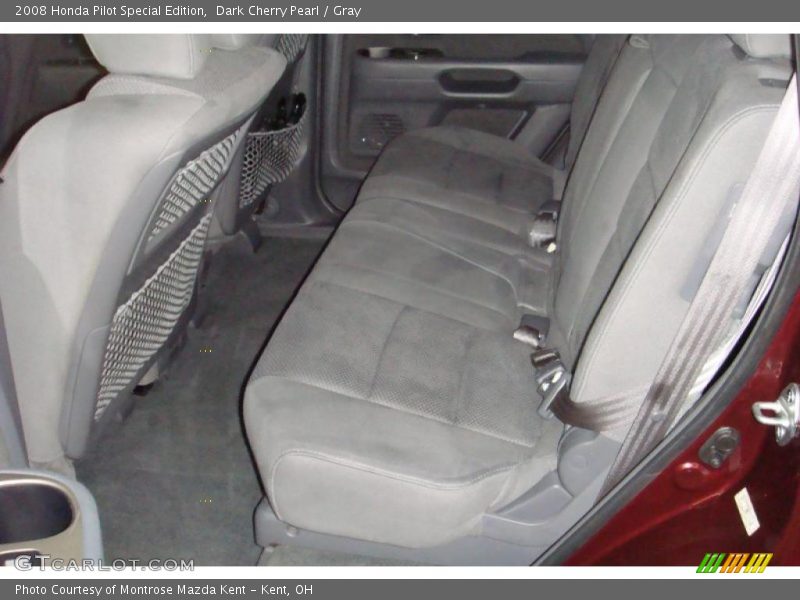 Dark Cherry Pearl / Gray 2008 Honda Pilot Special Edition