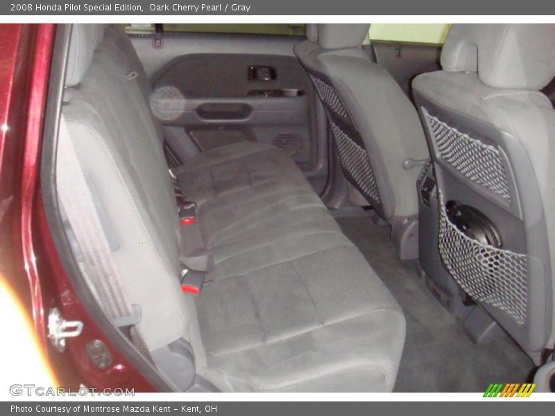 Dark Cherry Pearl / Gray 2008 Honda Pilot Special Edition