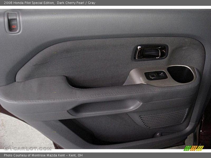 Dark Cherry Pearl / Gray 2008 Honda Pilot Special Edition