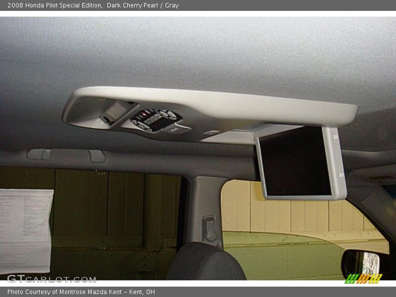 Dark Cherry Pearl / Gray 2008 Honda Pilot Special Edition