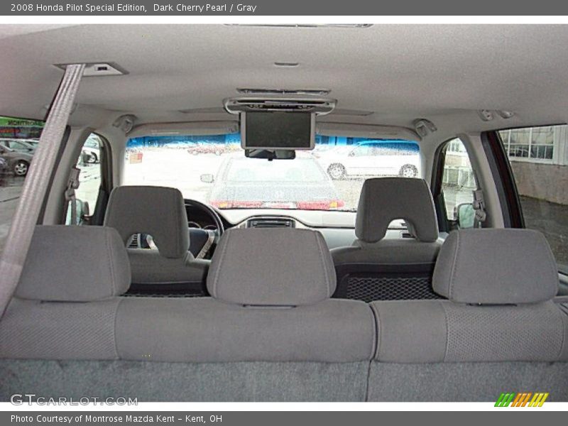 Dark Cherry Pearl / Gray 2008 Honda Pilot Special Edition