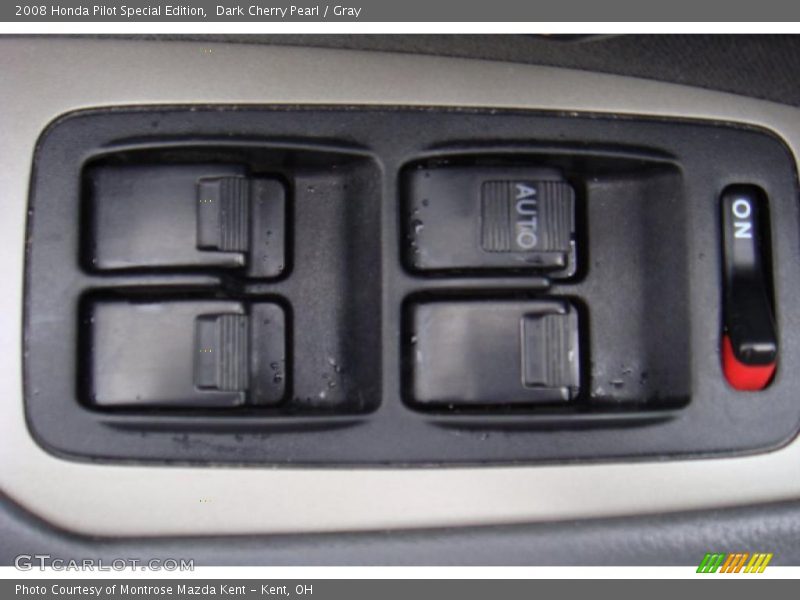 Dark Cherry Pearl / Gray 2008 Honda Pilot Special Edition