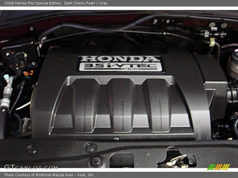 Dark Cherry Pearl / Gray 2008 Honda Pilot Special Edition
