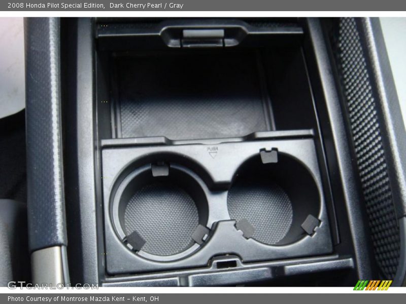 Dark Cherry Pearl / Gray 2008 Honda Pilot Special Edition