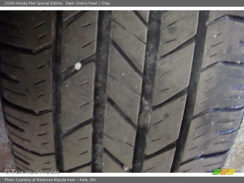 Dark Cherry Pearl / Gray 2008 Honda Pilot Special Edition