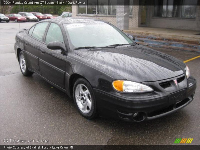 Black / Dark Pewter 2004 Pontiac Grand Am GT Sedan