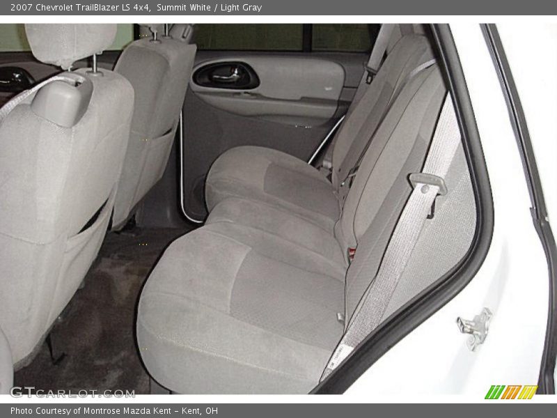 Summit White / Light Gray 2007 Chevrolet TrailBlazer LS 4x4