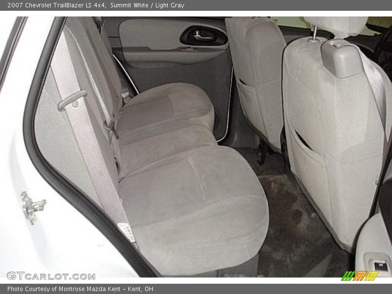 Summit White / Light Gray 2007 Chevrolet TrailBlazer LS 4x4