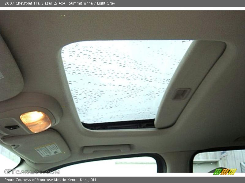 Summit White / Light Gray 2007 Chevrolet TrailBlazer LS 4x4