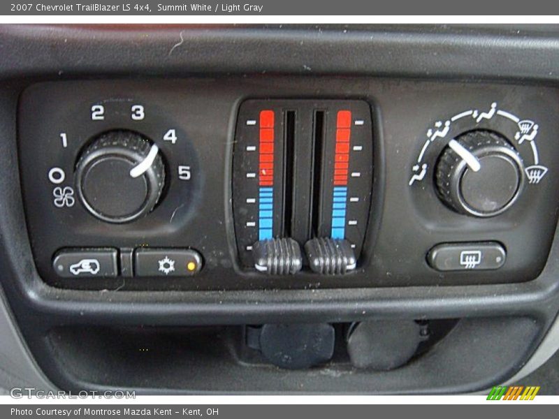 Summit White / Light Gray 2007 Chevrolet TrailBlazer LS 4x4