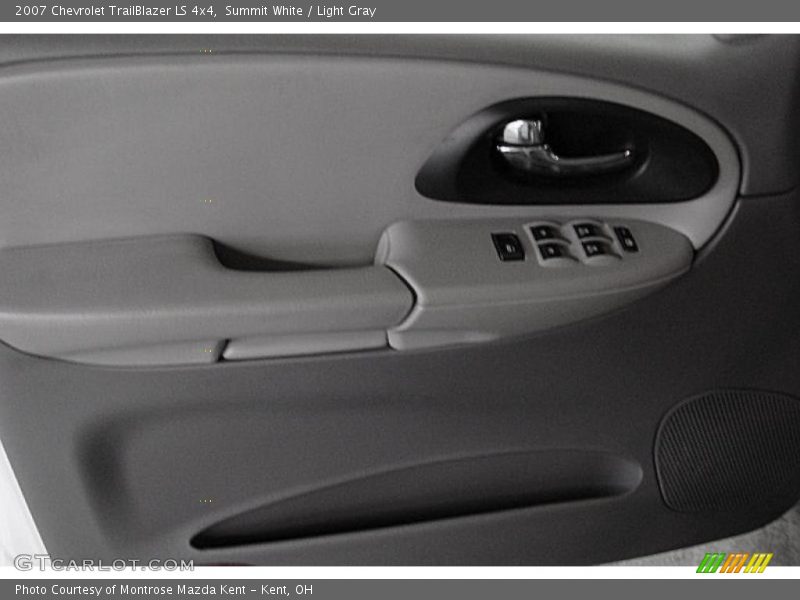 Summit White / Light Gray 2007 Chevrolet TrailBlazer LS 4x4