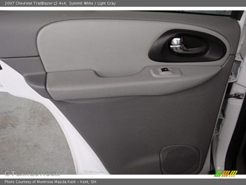 Summit White / Light Gray 2007 Chevrolet TrailBlazer LS 4x4