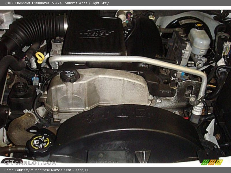 Summit White / Light Gray 2007 Chevrolet TrailBlazer LS 4x4