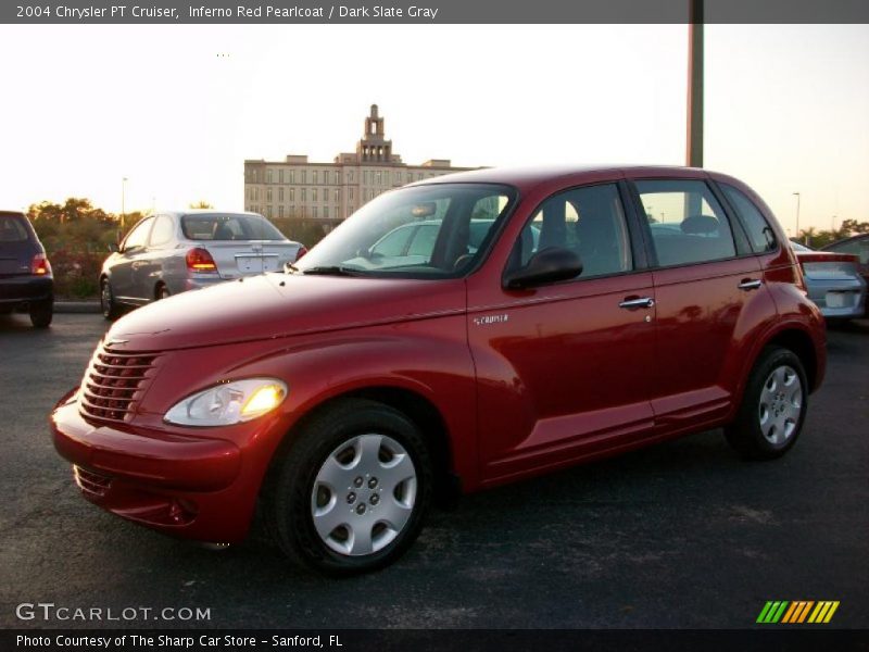 Inferno Red Pearlcoat / Dark Slate Gray 2004 Chrysler PT Cruiser