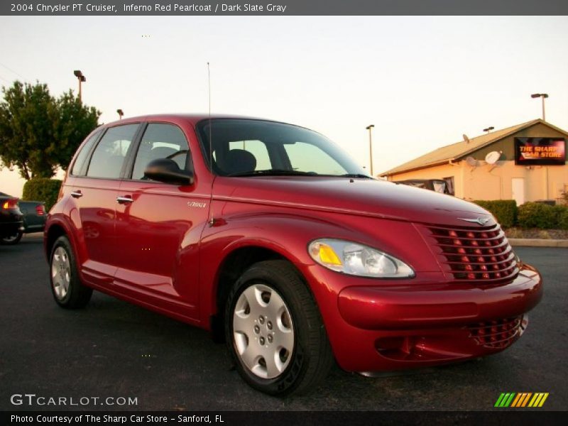 Inferno Red Pearlcoat / Dark Slate Gray 2004 Chrysler PT Cruiser