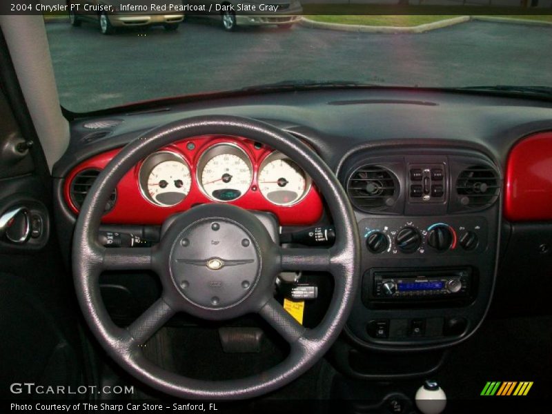 Inferno Red Pearlcoat / Dark Slate Gray 2004 Chrysler PT Cruiser